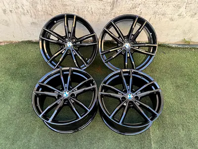 Original 19inch BMW M340 Gloss Black Alloy Rims