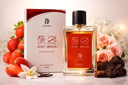 PeDee Ayat Rouge 50ml Eau de Parfum – Creamy Sweet Oud Long Lasting (New)
