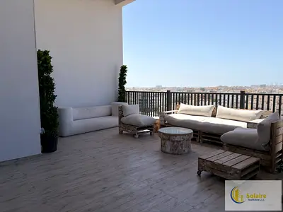 Loft type apartment with big terrace in JGC Satwa