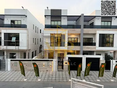 فيلا للبيع في التلة – طابقين وروف مع 5 غرف ماستر ومصعد ومطبخ مودرن