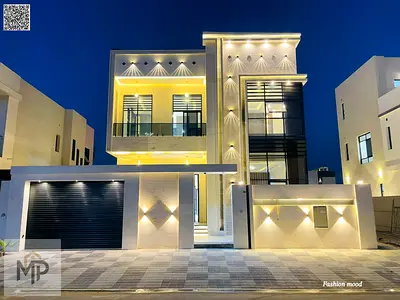 Villa for sale | ajman| al amerah area | 6 master rooms, majlis, hall, maid room, roof| freehold | 0 registration fees | negotiable price.