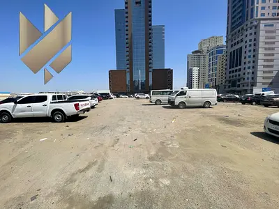 Parking land for rent in Al Nahda Sharjah on main road corner prime location great price investment opportunity