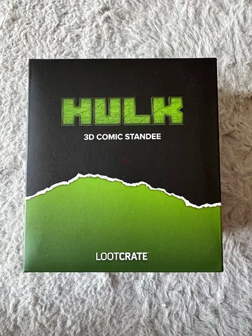 Incredible Hulk Collectible Figure - Lootcrate Item from USA