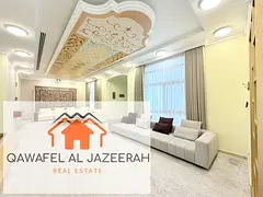 LUXURY VILLA IN AL AWRQAA SECOND 4 bedrooms 1 halls 1 living 1 dining 1 kitchen garden maids room st