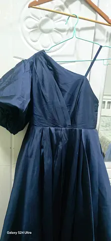Blue gown