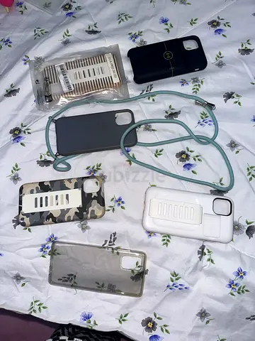 Set of 7 assorted iPhone cases (used)