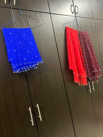 Net Shawl / Dupatta (3 pcs)