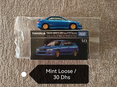 Tomica premium ( 1/64 diecast hot wheels size )