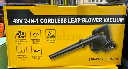 48V 2-in-1 Cordless Leaf Blower Vacuum