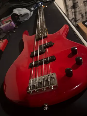 Ijsr190 Ibanez Red Electric Bass Guitar