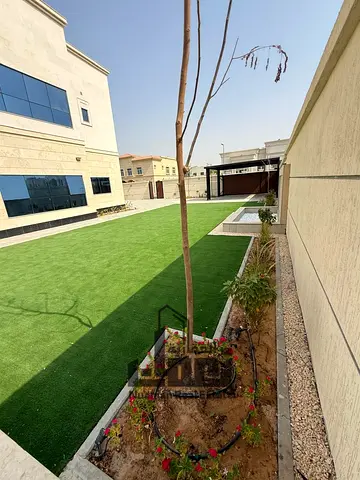 Luxury Brand New Villa for Sale in Al Hoshi – 5 Master Bedrooms | Elevator & Private Garden