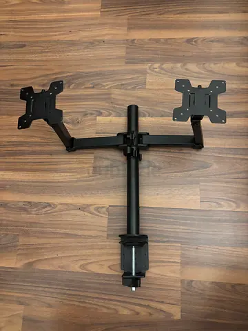 Dual Monitor Arm Mount Desk Stand (VESA) – Adjustable