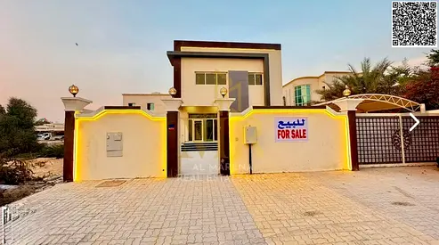 فيلا الروضة 2 بالقرب من المسجد طابقين وروف وحوش كبير بسعر شامل