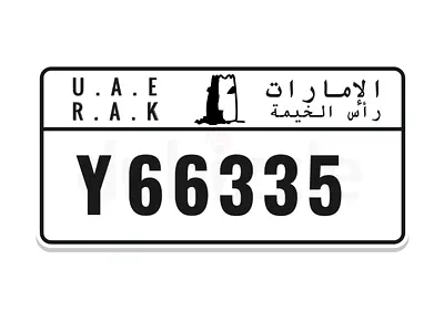 RAK 66335 | “MODEL” Keypad Number | Unique Plate