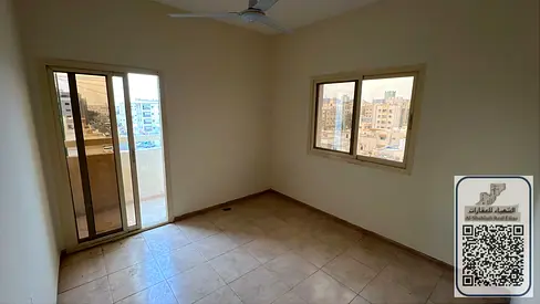 Premium Annual Rental – Family Deal 3-bedroom apartment with living hall for rent in Al Nuaimiya 1 – Ajman, located in a prime and lively area close