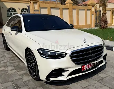Urgent Sale – Mercedes-Benz S-Class | White Exterior | Saffron Interior | Full Option