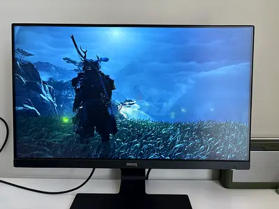 BenQ GW2490T 60.5 cm IPS 1080p Home Office Monitor, FHD, 100Hz, Ergo Design, High Refresh Rate, 99%