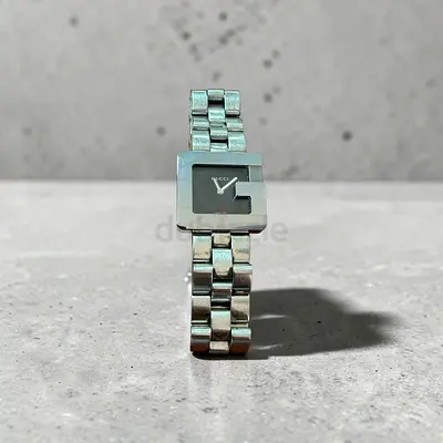 Gucci Black Stainless Steel G-Series 3600L Womens Wristwatch 23 mm