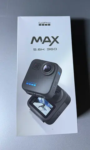 MAX 360 action camera — original box, good condition