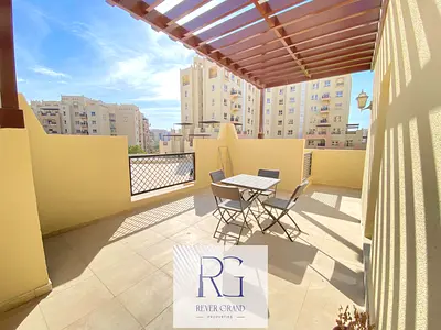 Fully Furnished 2BR with Terrace & Balcony | Huge Layout | Remraam