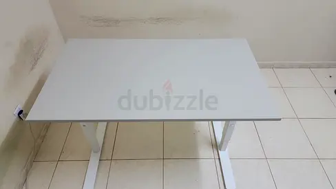 IKEA TROTTEN Sit/Stand Adjustable Desk – Excellent Condition with Extras