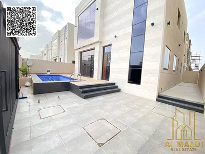 Luxury Villa for Sale with Private Pool and Garden – Ajman | Registration Fees Included