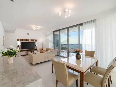 Fully Furnished | 3 BR + Maids | Full Sea View