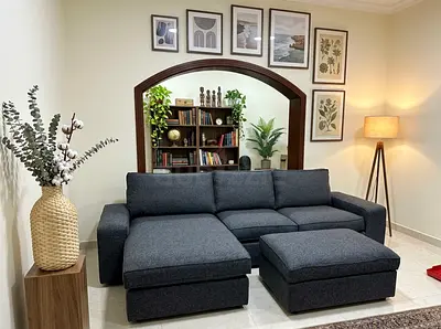 Space-Saving L Shape Sofa – Ideal for small to medium living rooms, giving maximum seating in less