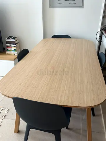 Dining table set with 4 chairs