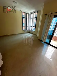 A two-room apartment with a living room for rent in Al Mowaihat 3 area - Ajman. It features a balcon
