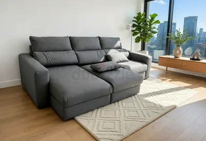 Ikea eskilstuna L shape sofa bed with storage