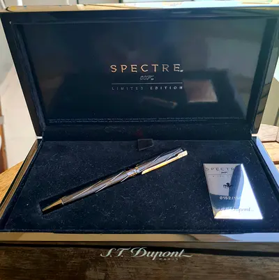 URGENT SALE !!! S.T. Dupont 007 SPECTRE Limited Edition Rollerball – Full Set