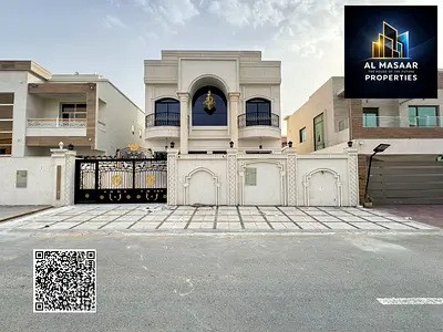 فيلا كلاسيك طابقين وروف 6غرف نوم ماستر شامل كهرباء ومياه تملك حر لجميع الجنسيات