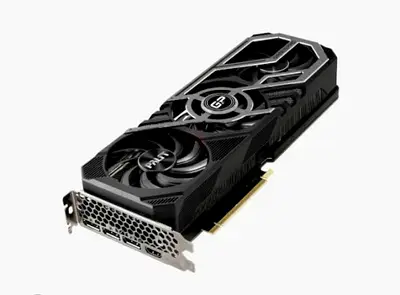 Nvidia RTX 3070 Palit Gamepro, Triple-fan PCIe Graphics Card — Used, Fully Working