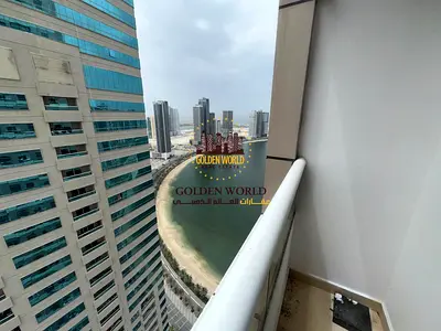 Spacious 1-Bedroom Apartment in Al Mamzar Al Taawun Sharjah with Balcony, Partial Sea View, Panoramic Windows and Full Facilities