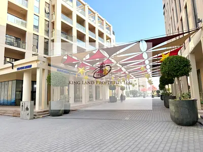 شقة جديدة بغرفة نوم واحدة مع شرفة مطلة على المسبح للإيجار في منطقة الممشى، الشارقة