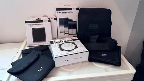 HY K-Series 100x150mm Magnetic Filter Holder with 1000ND,64ND and GND 0.9 filter