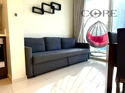 6 cheques I Burj Khalifa view | Fully Furnished