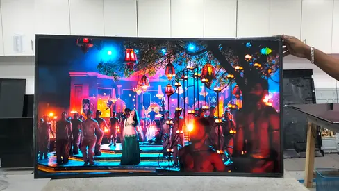 Samsung 55 UHD 4K Curved Smart TV 55MU7350 Series 7