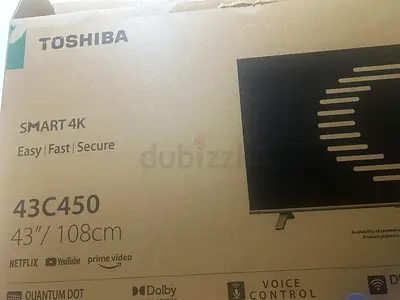 Toshiba 43-inch Smart 4K TV (43C450) - In original box