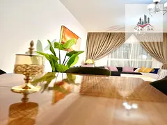 Sharjah, Muwaileh: One bedroom, living room, kitchen, and two bathrooms. Second occupancy. Hotel-sty