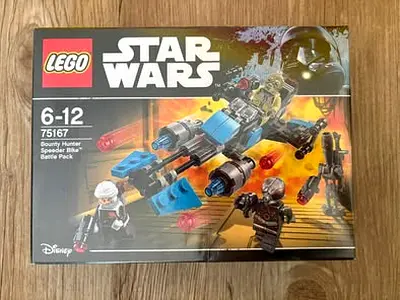 BARGAIN BRAND NEW RARE LEGO 75167 STAR WARS BOUNTY HUNTER SPEEDER BIKE BATTLE PACK