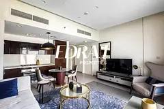 High-Floor 1BR with Pool View | Majestine Business Bay