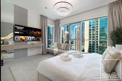 Burj View | Chiller Free | Vacant | Upgraded