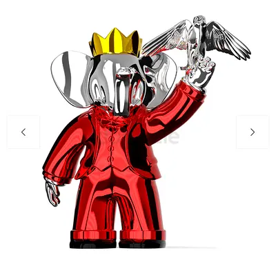 Babolex Falcon Red by Vincent Faudemer – Ed. 52/99 – Signed + COA