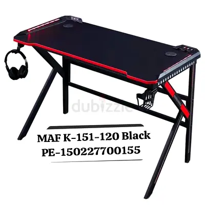 Gaming Desk MAF K-151-120 Black