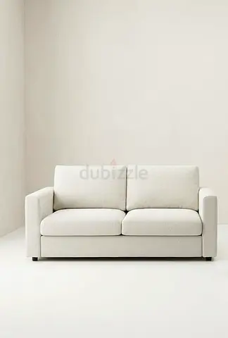 Vimle My cream 2-seater fabric sofa (good condition)