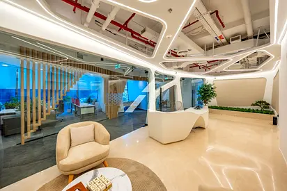 Luxurious Furnished Office | Combined Corner Unit