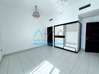 شقة بغرفتي نوم | Glitz 2 في مدينة دبي للاستوديوهات | شرفة وإطلالات على المدينة