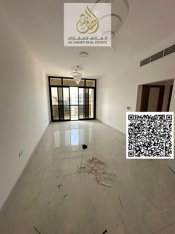 شقة غرفة وصالة أول ساكن بالحميدية 1 بجوار الجامعة 2 حمام بلكونة خزائن بالحائط تشطيب فاخر السعر 38000 درهم 4 دفعات تأمين شيك لا يصرف بنايه مميزه جدا ..